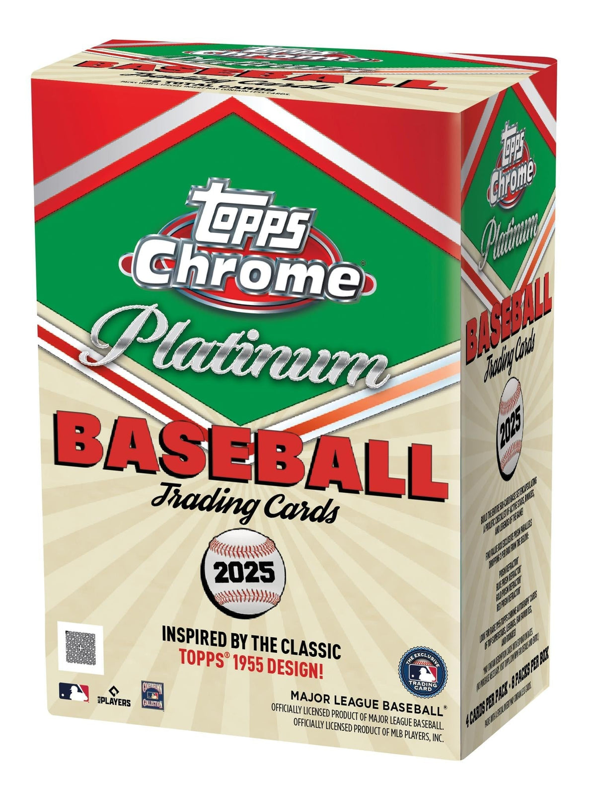 2025 Topps Chrome Platinum Baseball Blaster Box