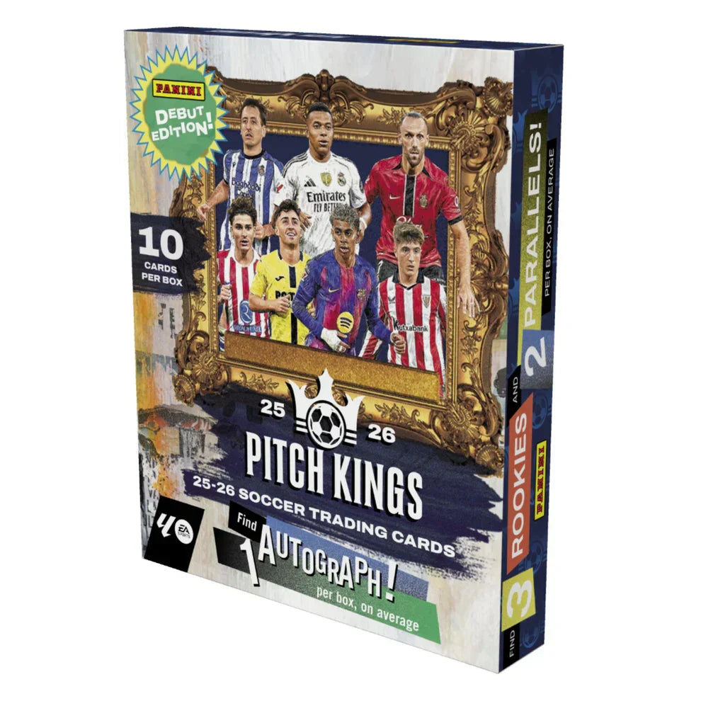 2025/26 Panini Pitch Kings Soccer Hobby International 16 Box Case