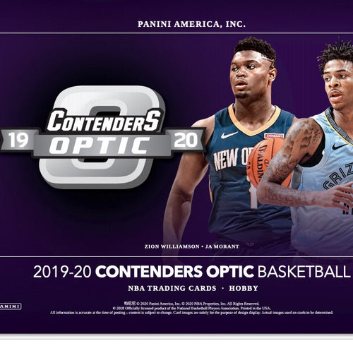 2019/20 Panini Contenders Optic Basketball Hobby Box