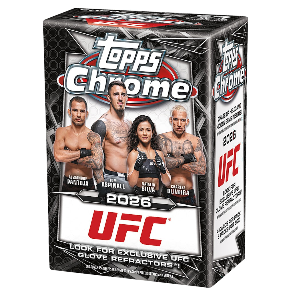 2026 Topps UFC Chrome Blaster 40 Box Case