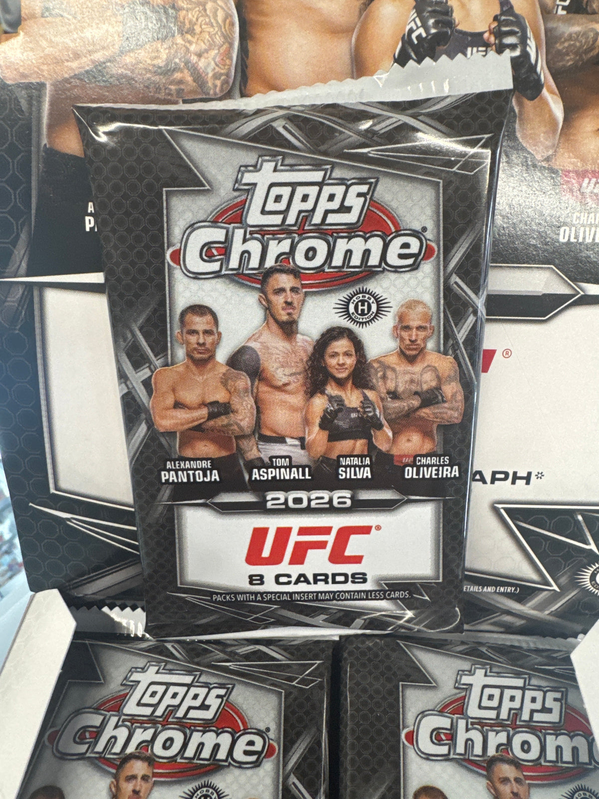 2026 Topps UFC Chrome Hobby Pack