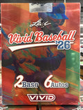 2026 Leaf Vivid Baseball Hobby Box
