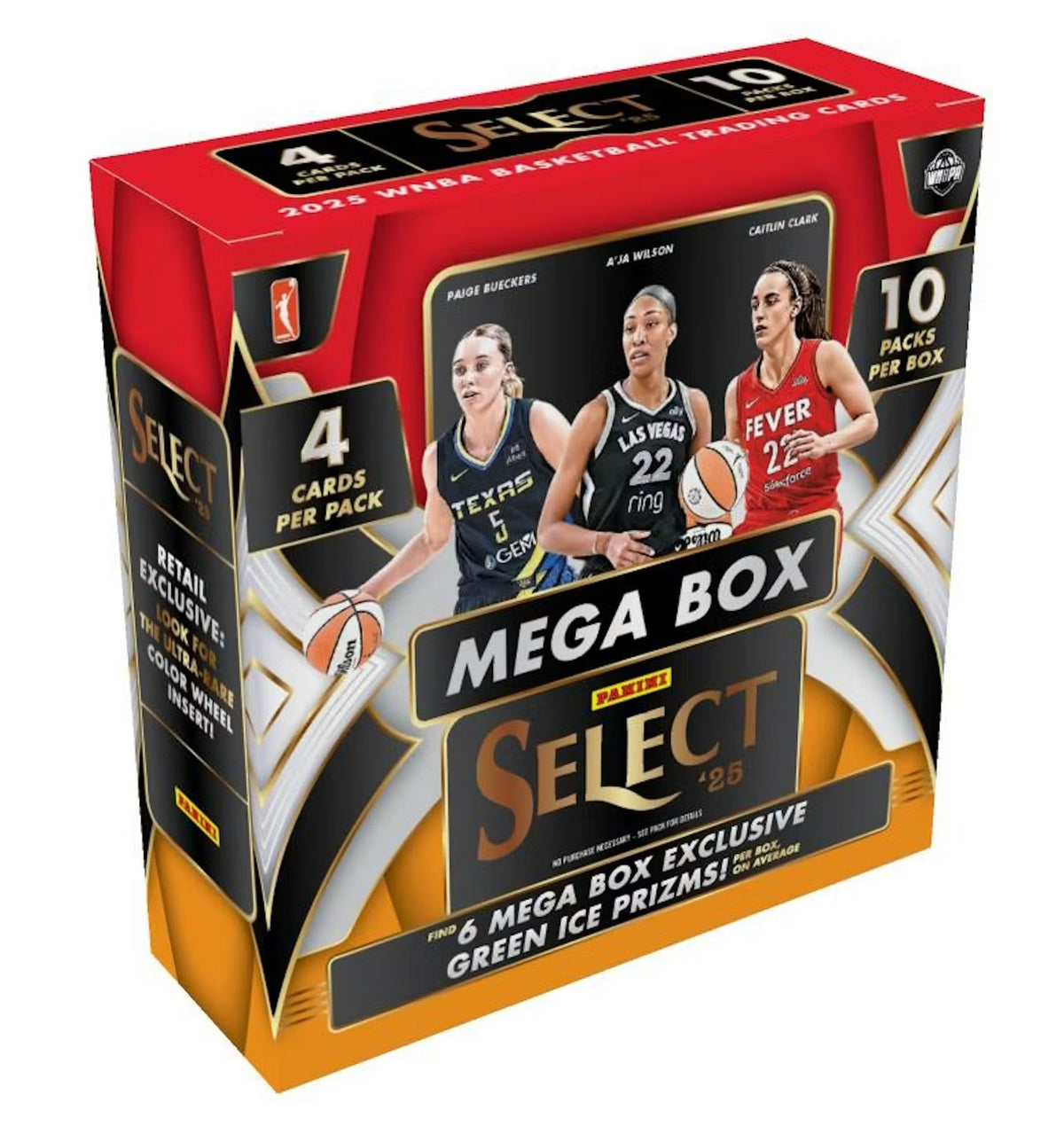 2025 Panini Select WNBA Basketball Hobby Mega Box