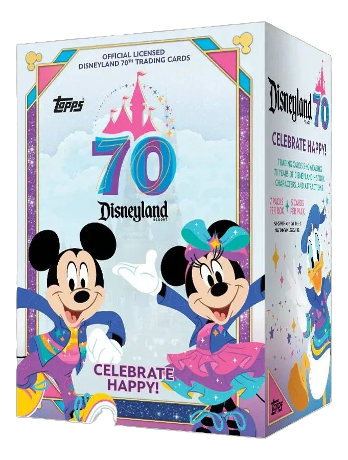 2025 Topps Disneyland 70th Anniversary Blaster 40 Box Case
