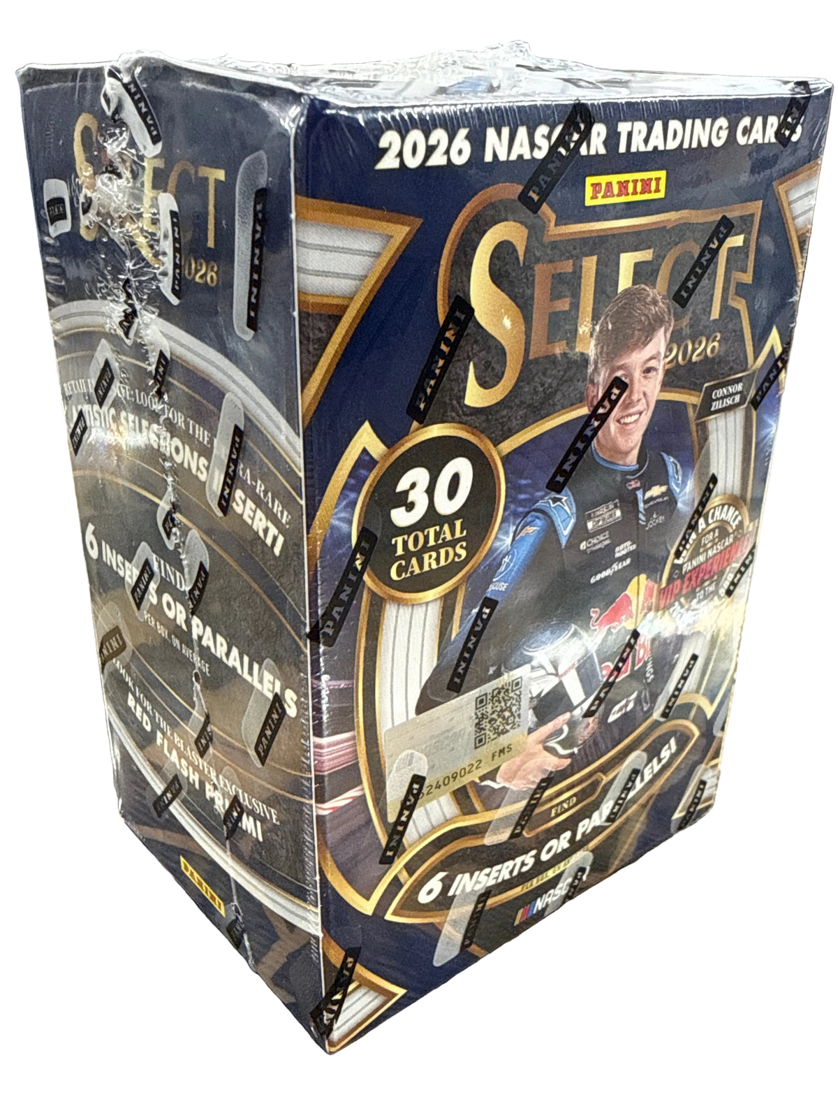 2026 Panini Select Nascar Trading Card Hobby Blaster Box - Red Flash