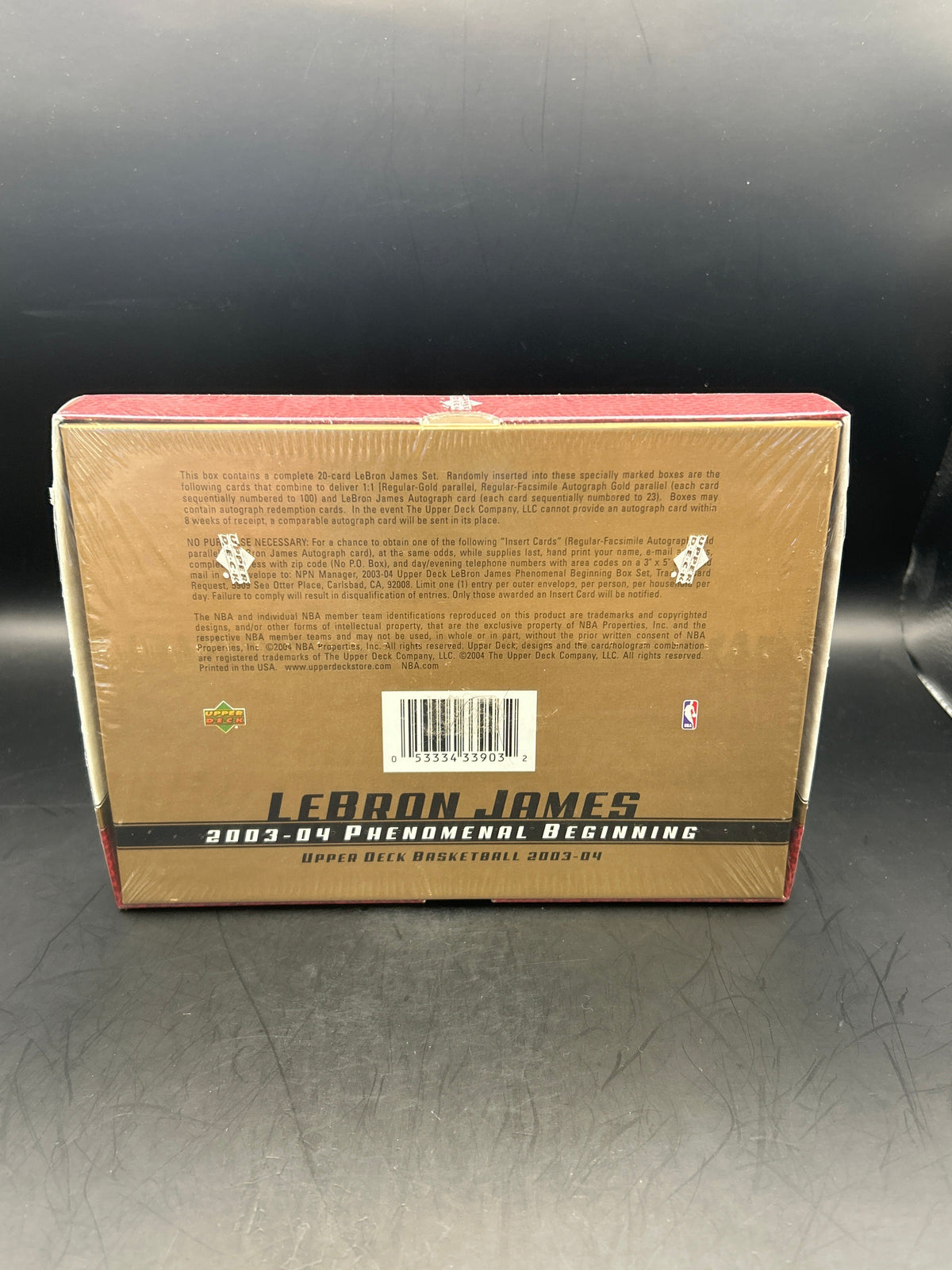 2003-04 Upper Deck LeBron James Phenomenal Beginning 20-Card Set Sealed