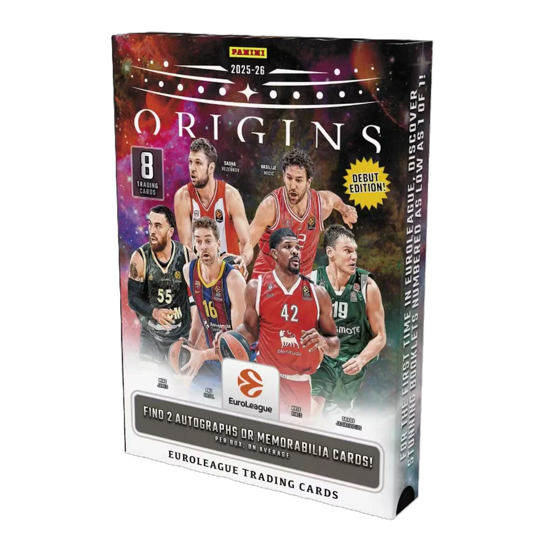 2025/26 Panini Origins EuroLeague Basketball Hobby Box