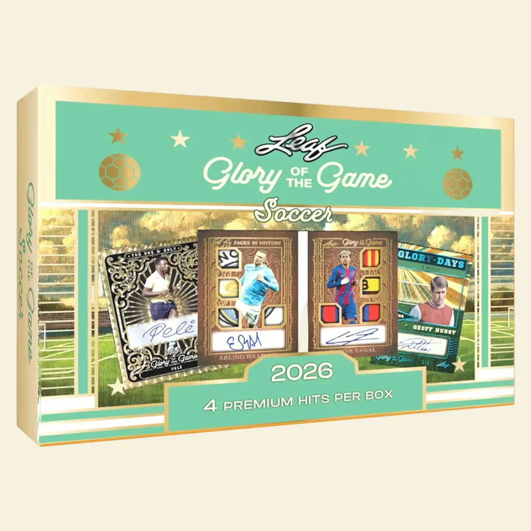 2026 Leaf Glory of the Game Soccer Hobby Box