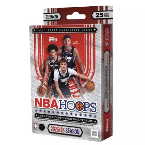 2025/26 Topps NBA Hoops Basketball Hanger 64 Box Case