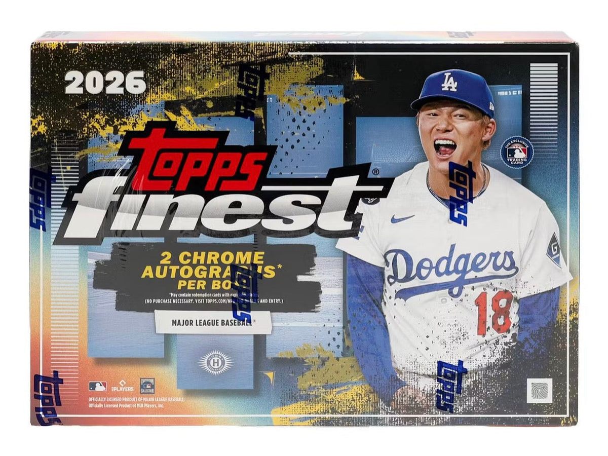2026 Topps Finest Baseball Hobby Box