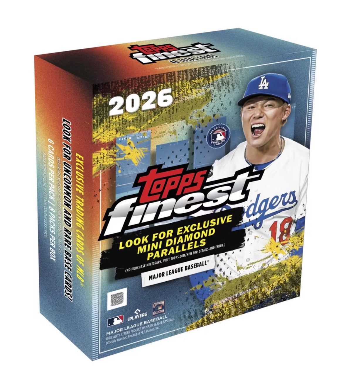 2026 Topps Finest Baseball Mega Box