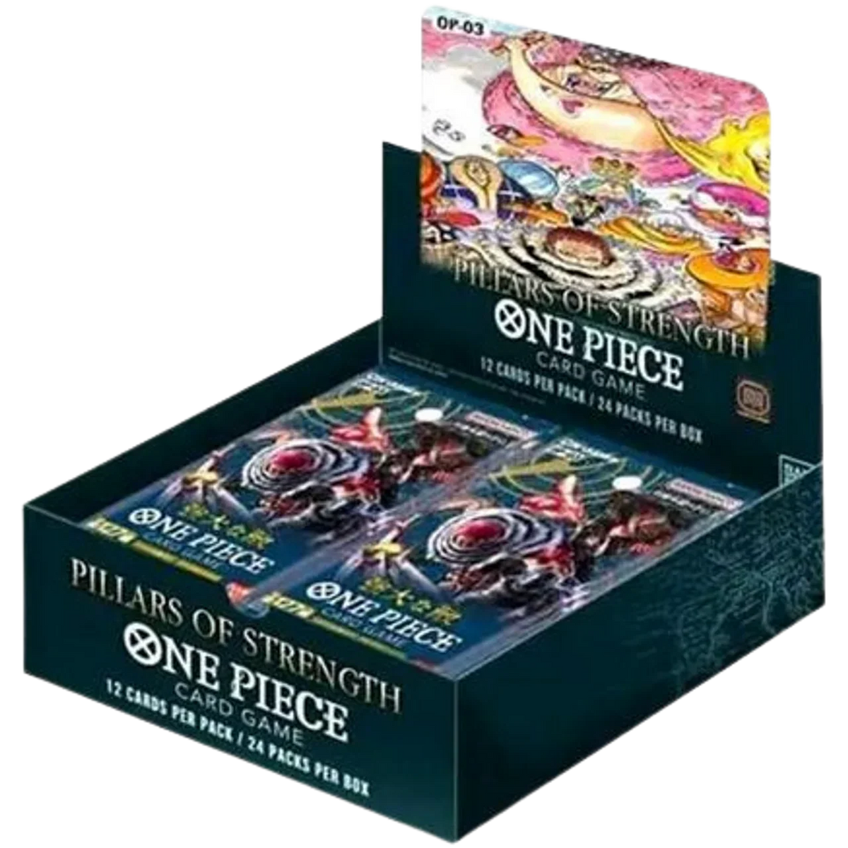 One Piece: Pillars of Strength Booster Box - Pillars of Strength (OP03)