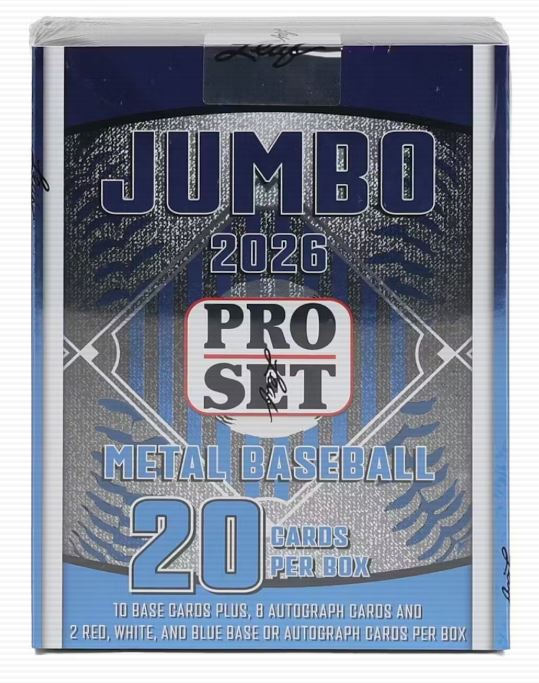 2026 Leaf Pro Set Metal Baseball Jumbo Box