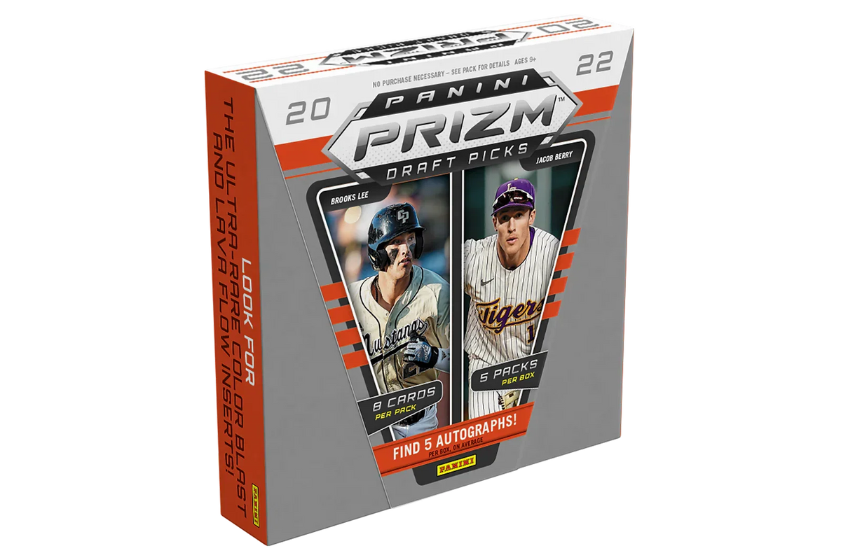 2022 Panini Prizm Collegiate Draft Picks Baseball Hobby Box