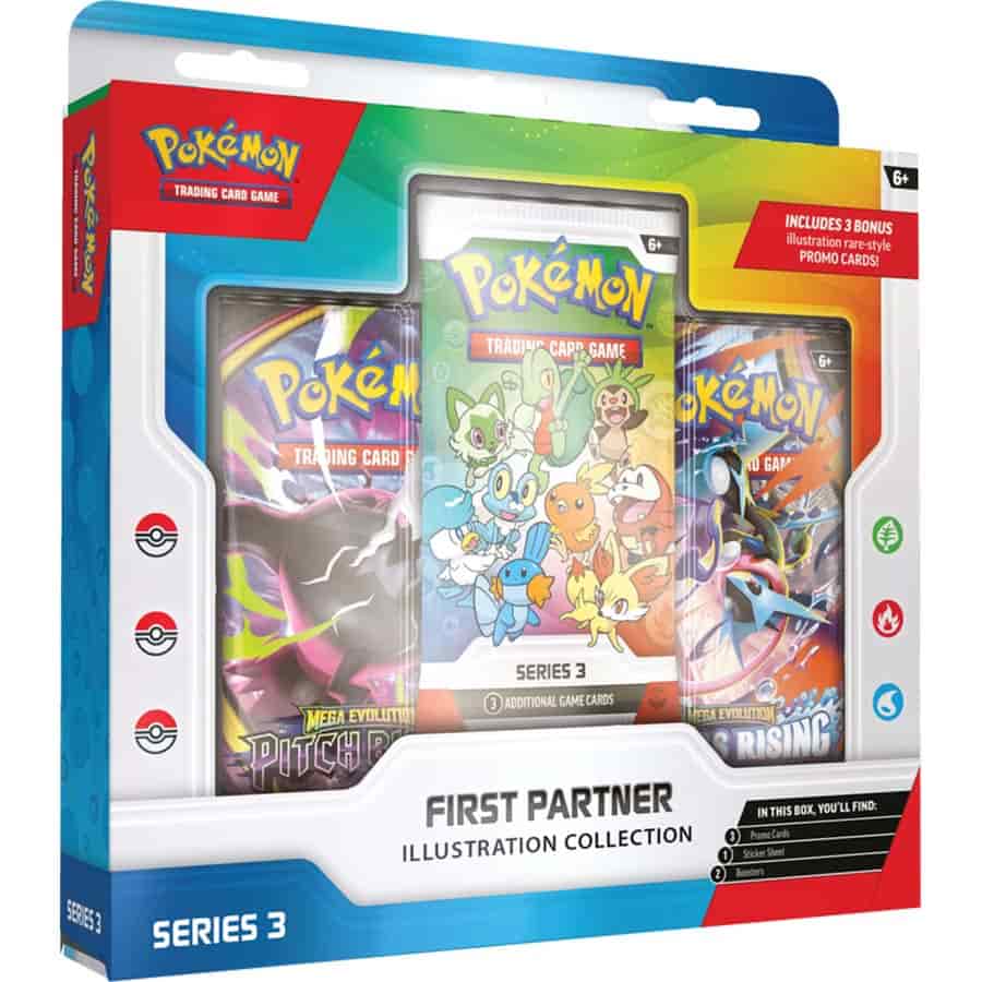 Pokemon: First Partner Illustration Collection Box (Series 3) (Presale - Expected Release Date August 07th, 2026