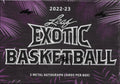 2022/23 Leaf Exotic Basketball Box